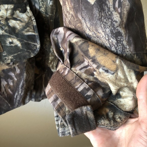 Gamehide 3-in-1 insulated Multi Pocket Hunting Jacket Hush Hide Mens Size XL GUC - Picture 2 of 9